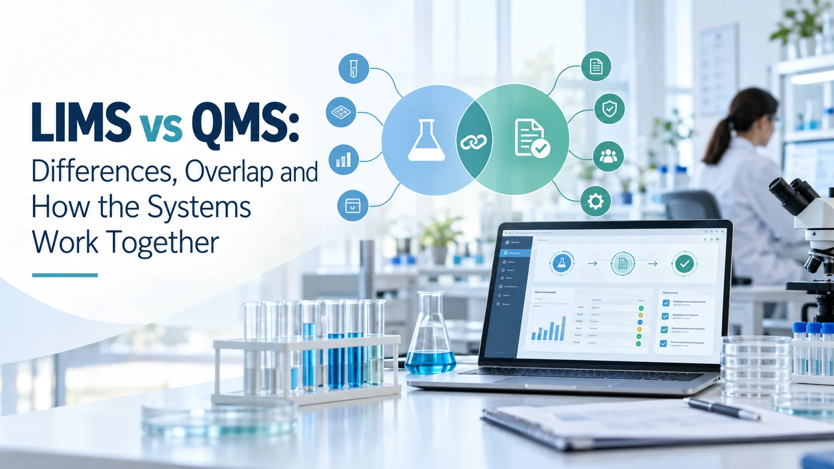 LIMS vs QMS: Differences, Overlap and How the Systems Work Together