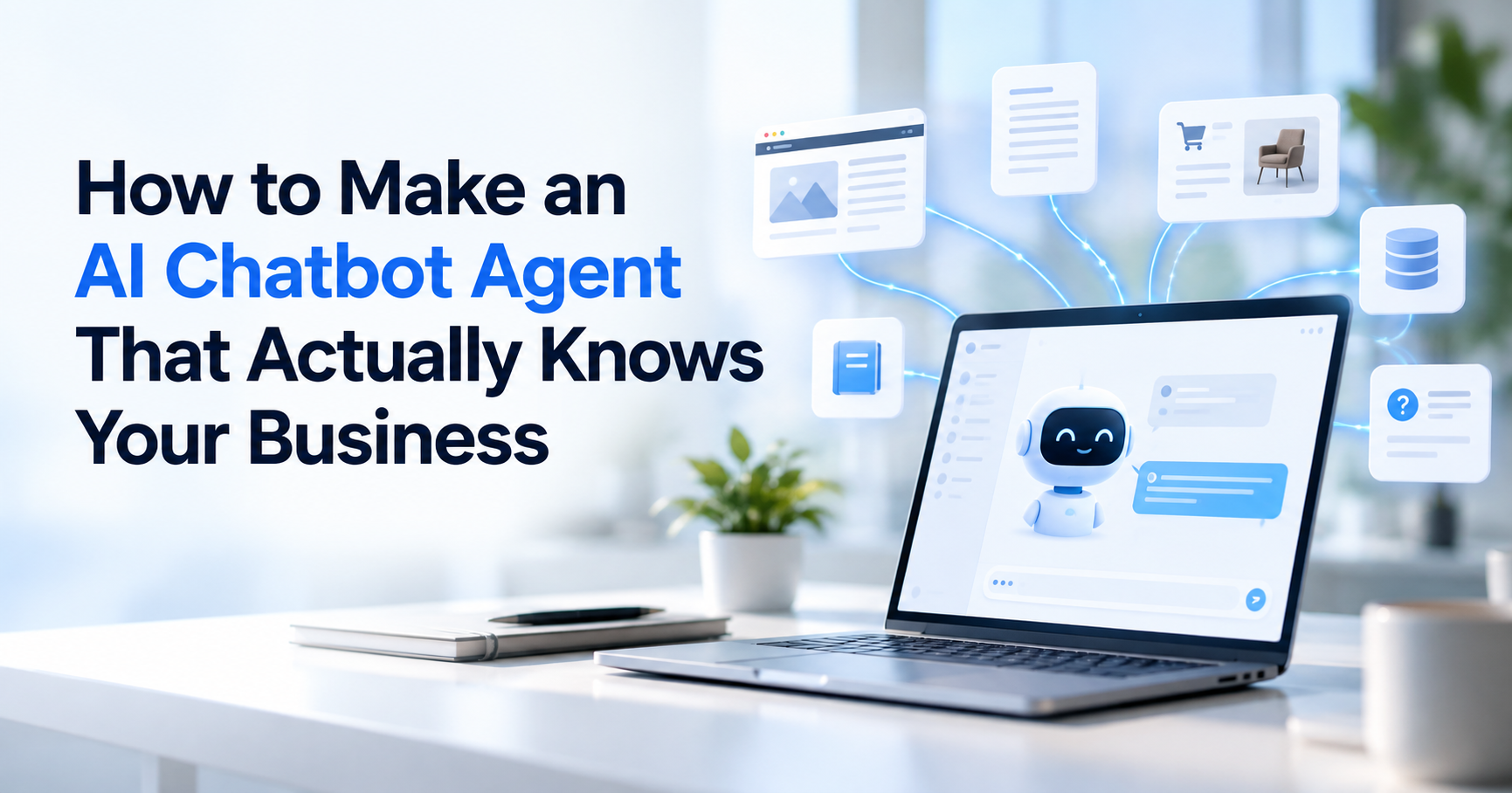 How to Make an AI Chatbot Agent That Actually Knows Your Business